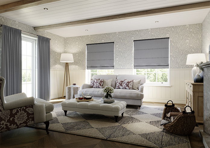 Carina, Ash - Roman Blind - Image 7